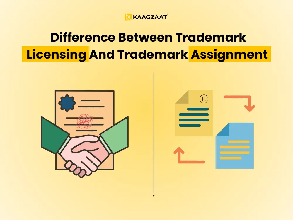 Difference between Assignment and License