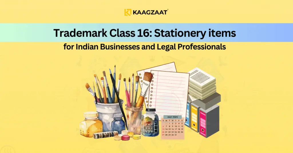 Trademark Class 16