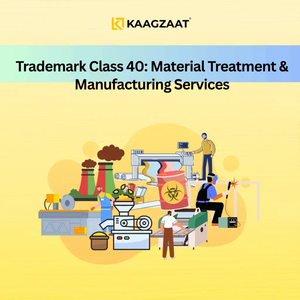 trademark class 40