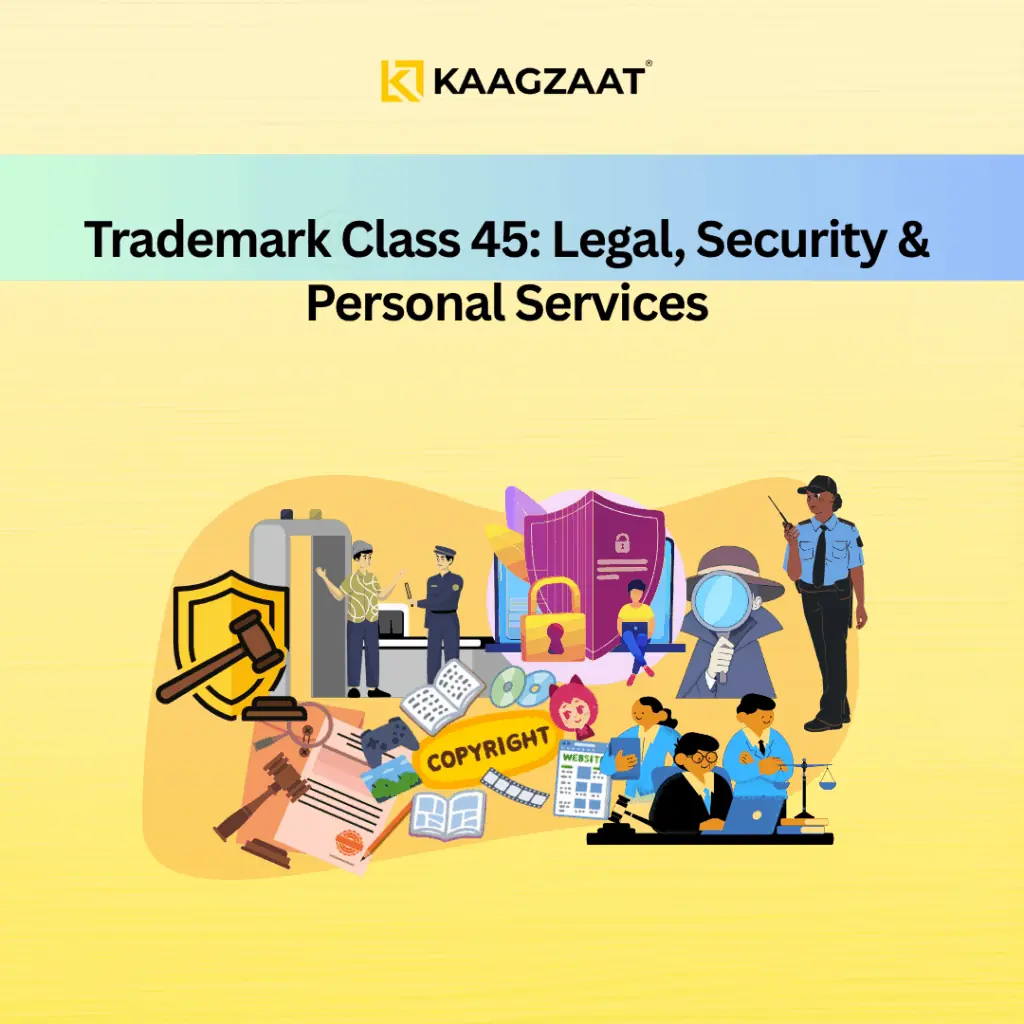 trademark class 45